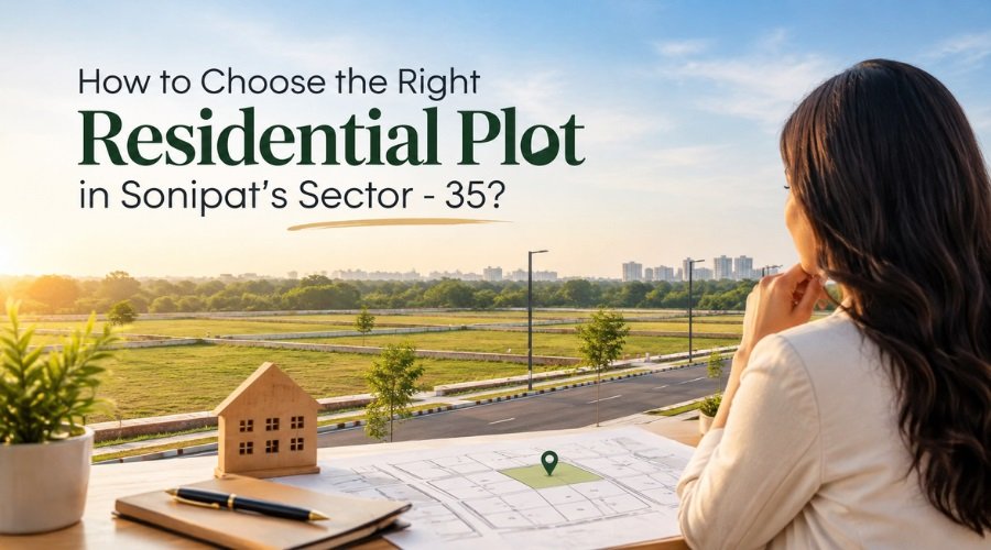 Residential plots in Sector 35 Sonipat, Haryana